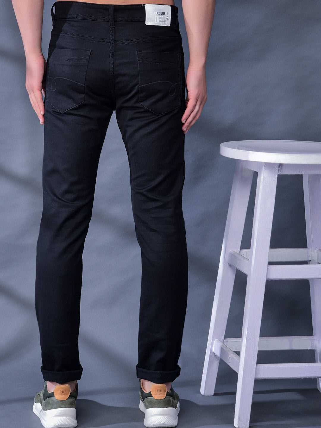 Cobb Black Narrow Fit Jeans