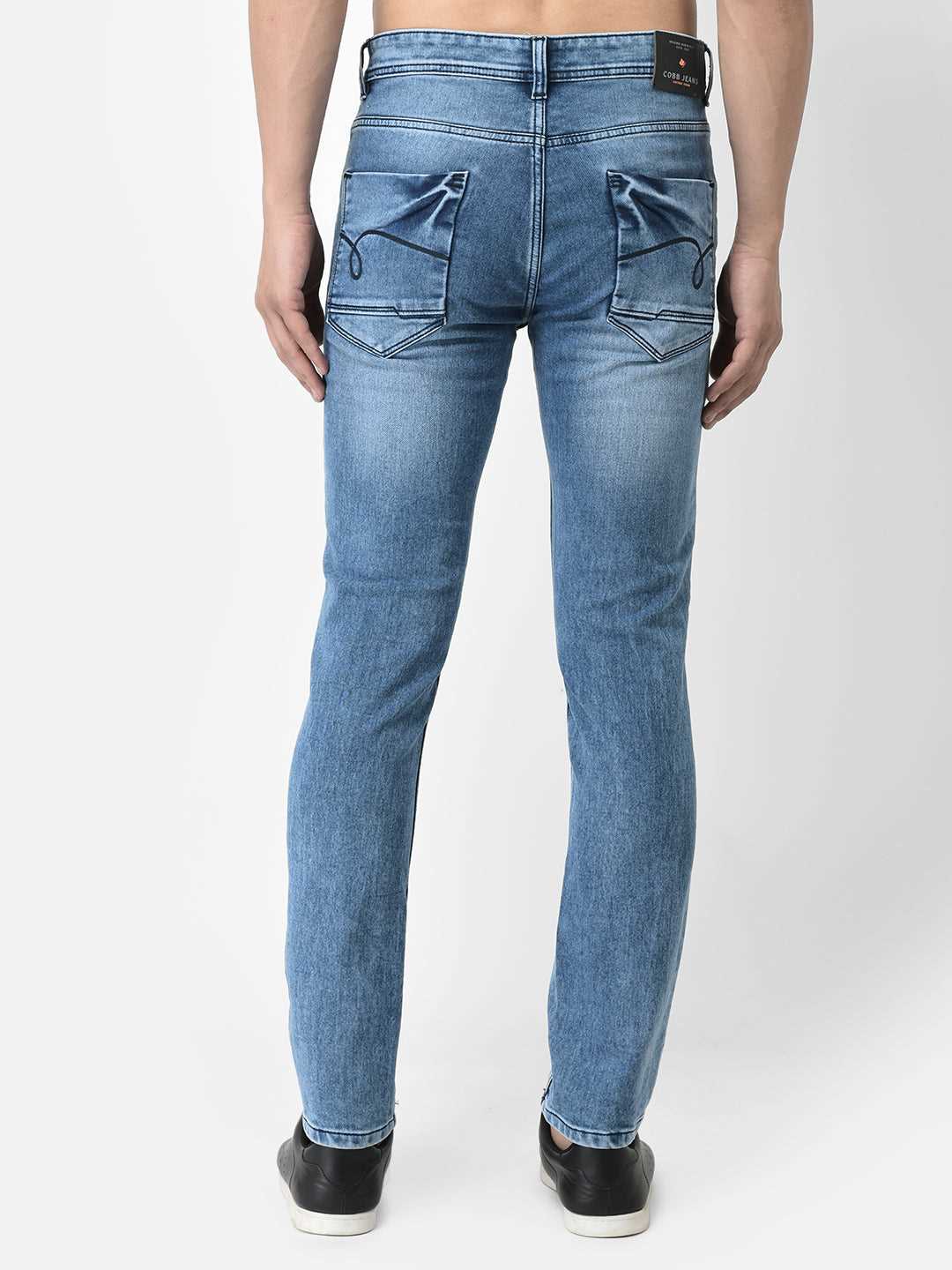 Cobb Blue Narrow Fit Jeans