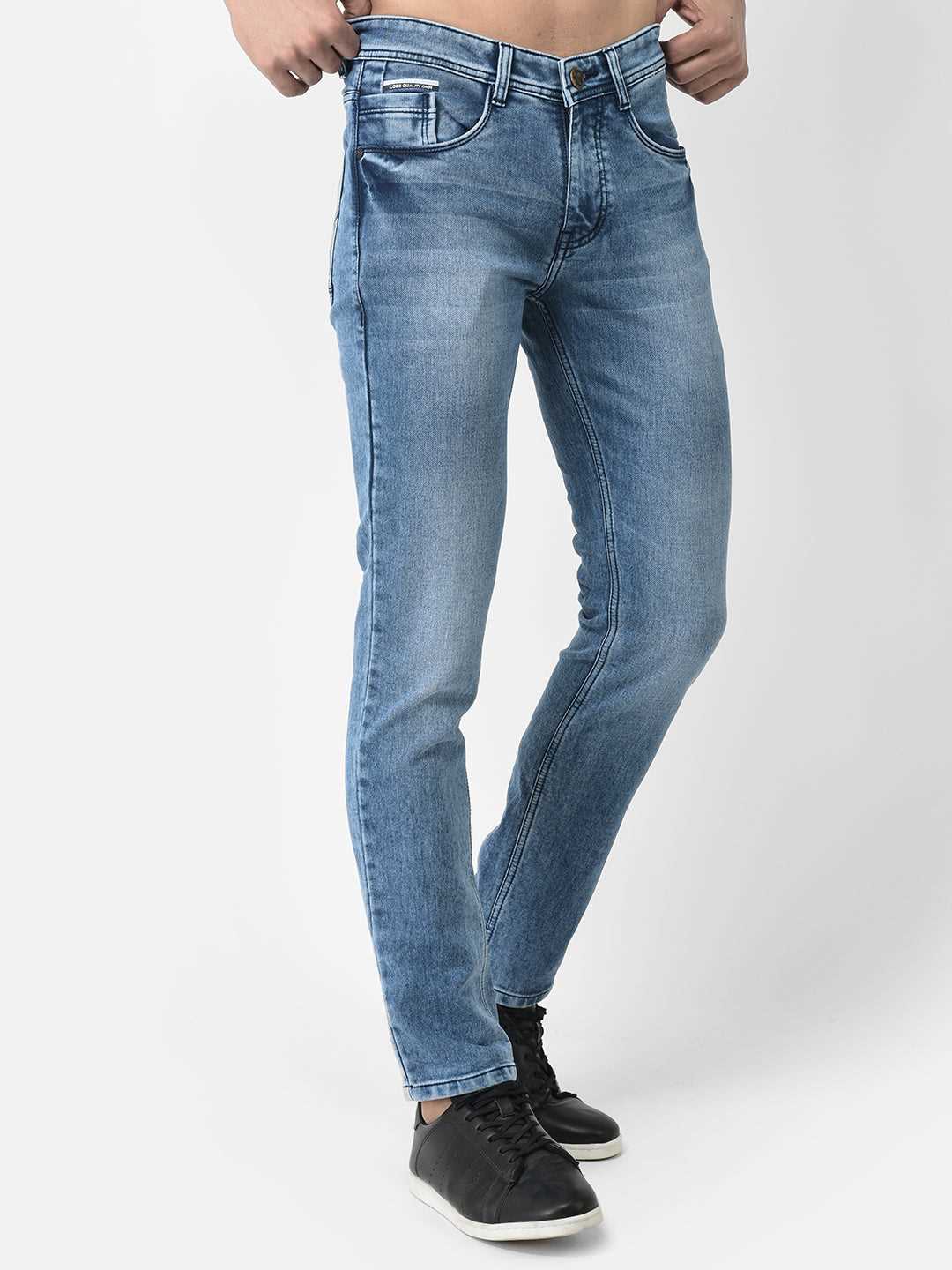 Cobb Blue Narrow Fit Jeans