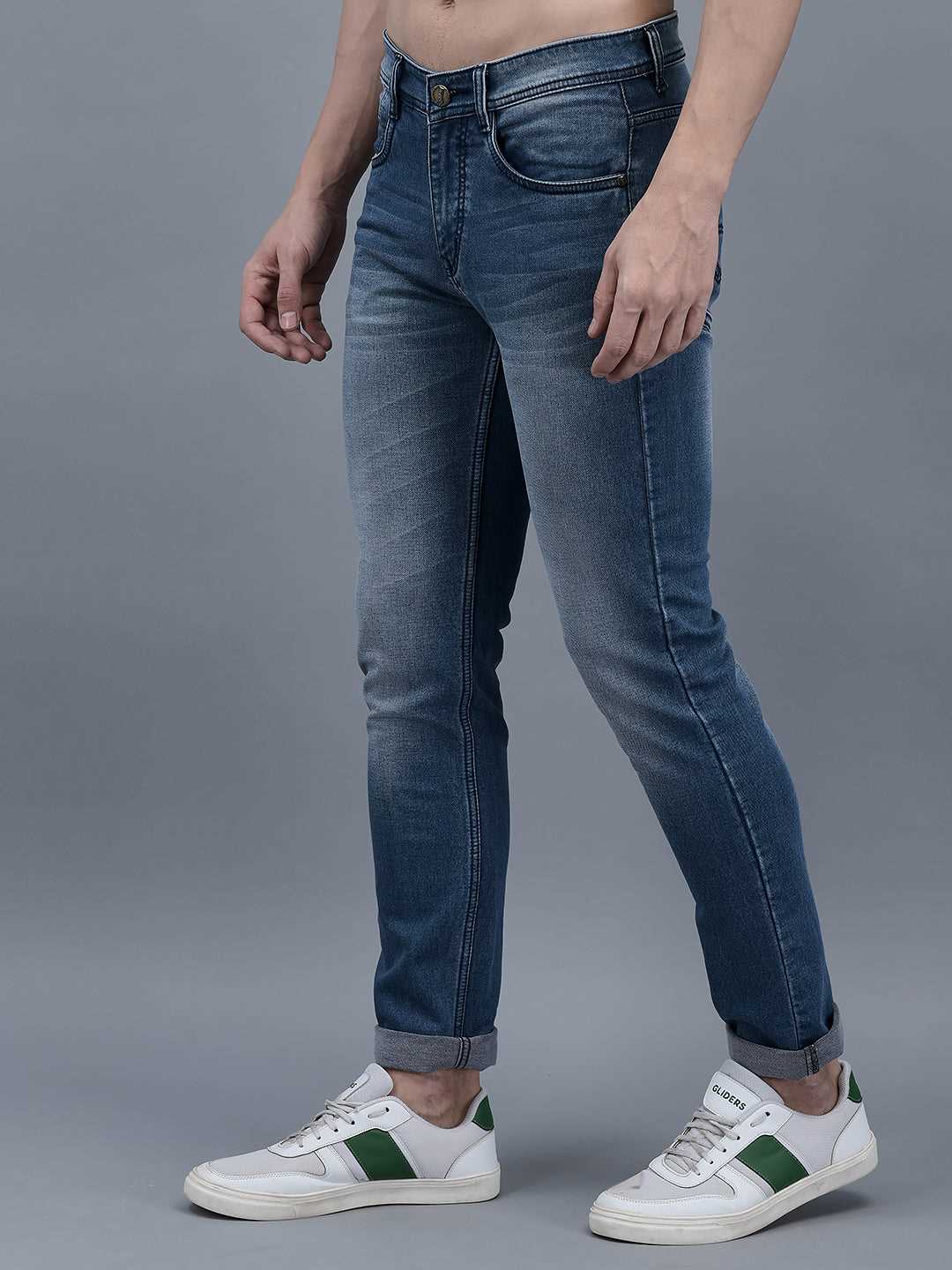 Cobb Blue Narrow Fit Jeans