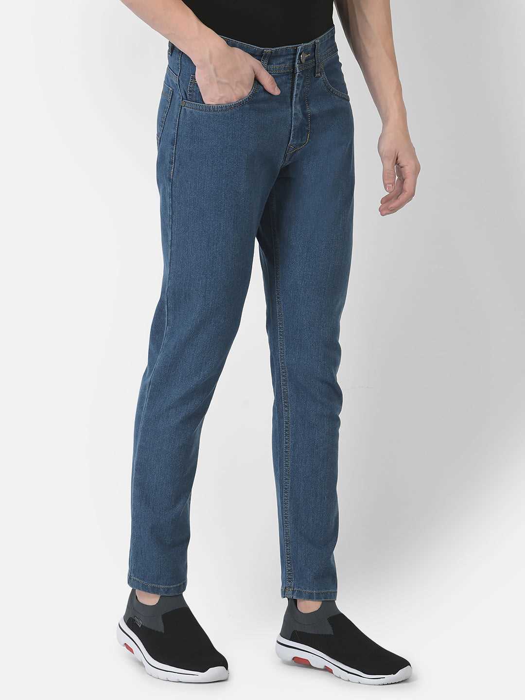 Cobb Blue Narrow Fit Jeans