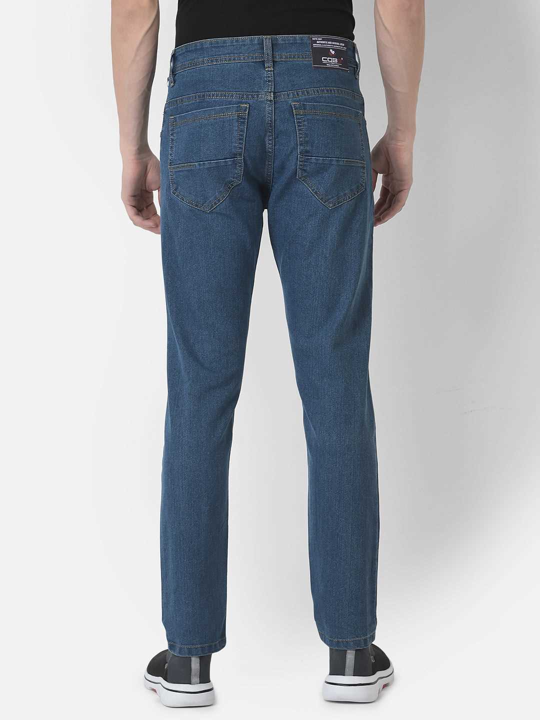 Cobb Blue Narrow Fit Jeans