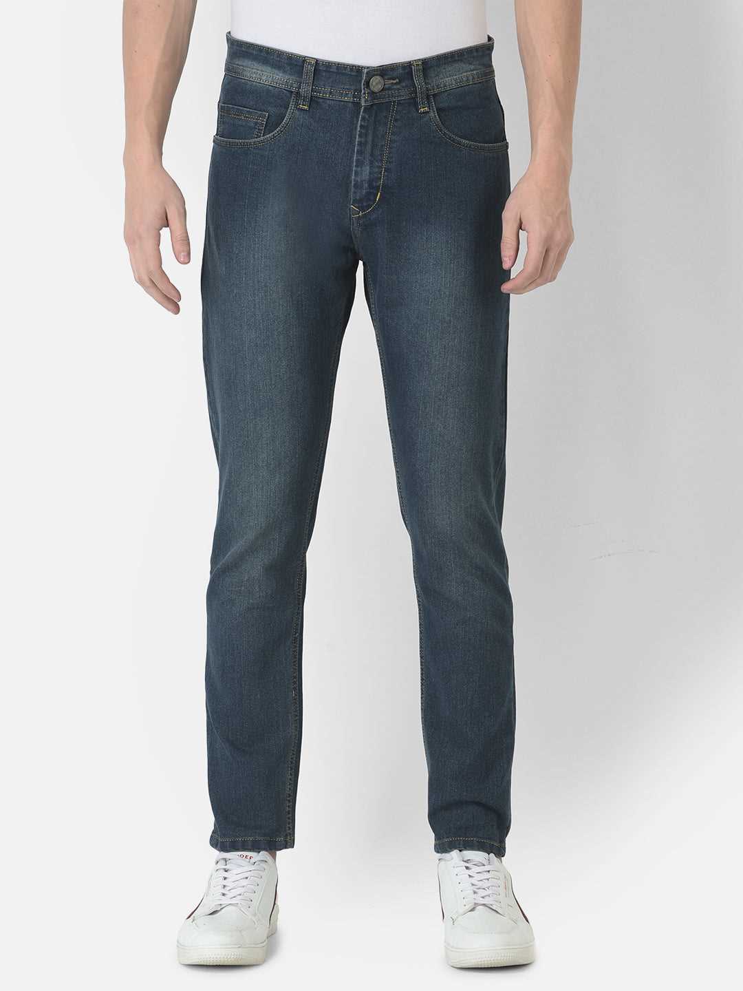 Cobb Blue Narrow Fit Jeans