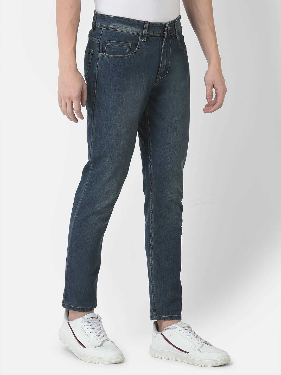 Cobb Blue Narrow Fit Jeans