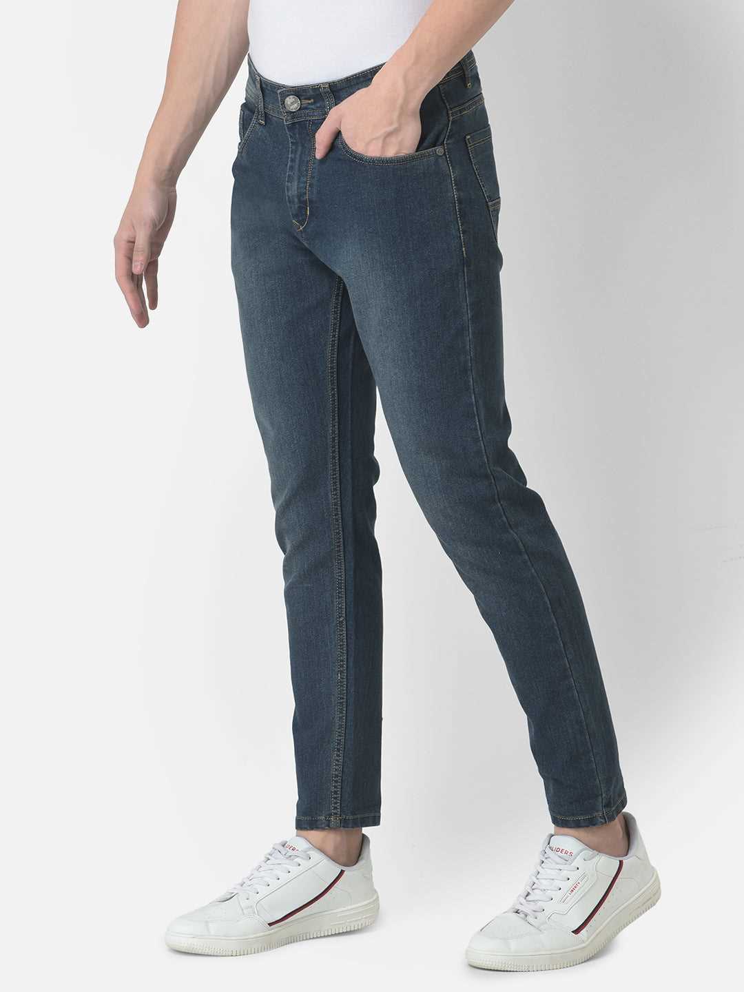 Cobb Blue Narrow Fit Jeans