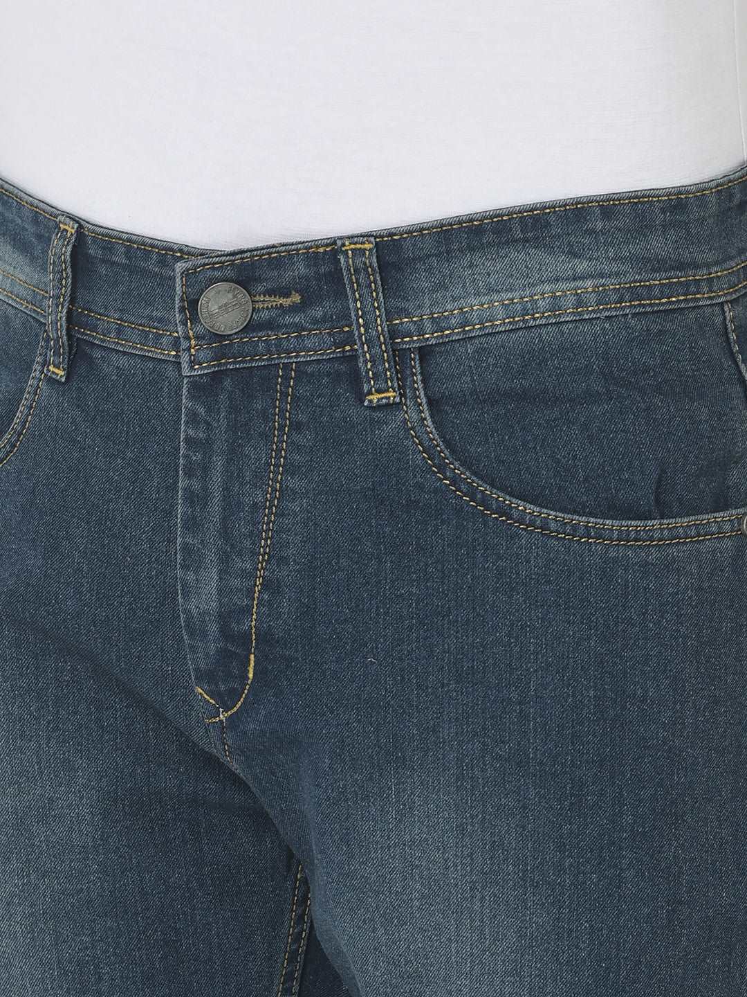 Cobb Blue Narrow Fit Jeans