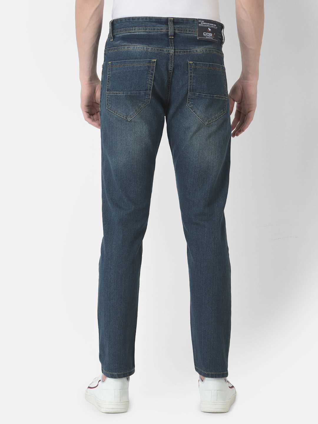 Cobb Blue Narrow Fit Jeans