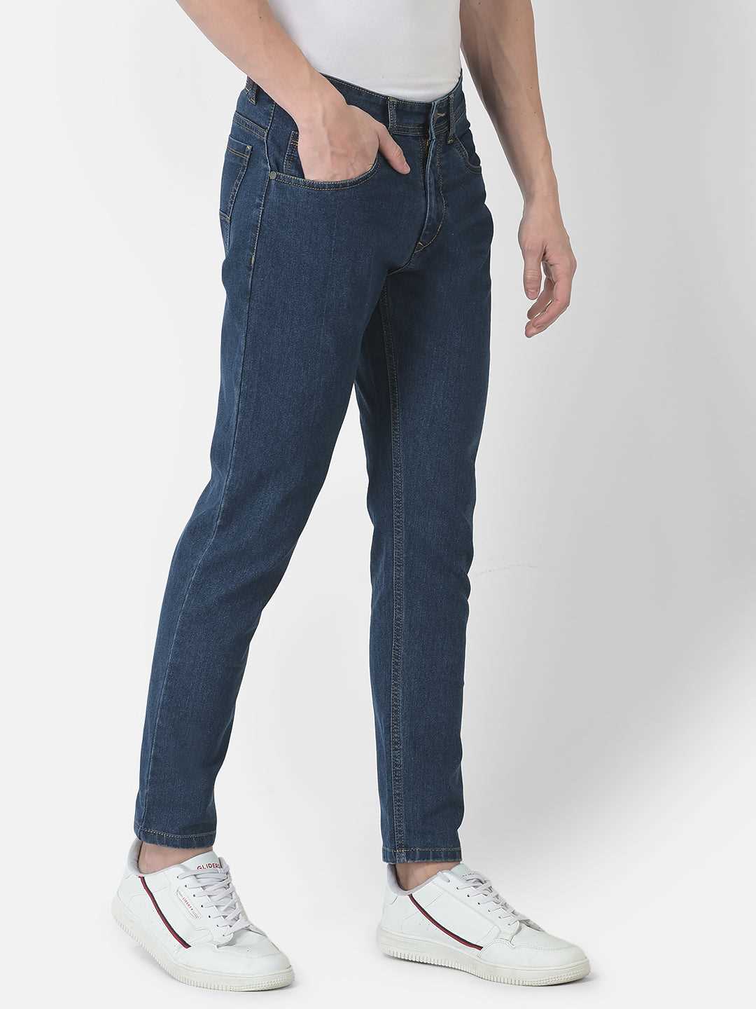 Cobb Blue Narrow Fit Jeans