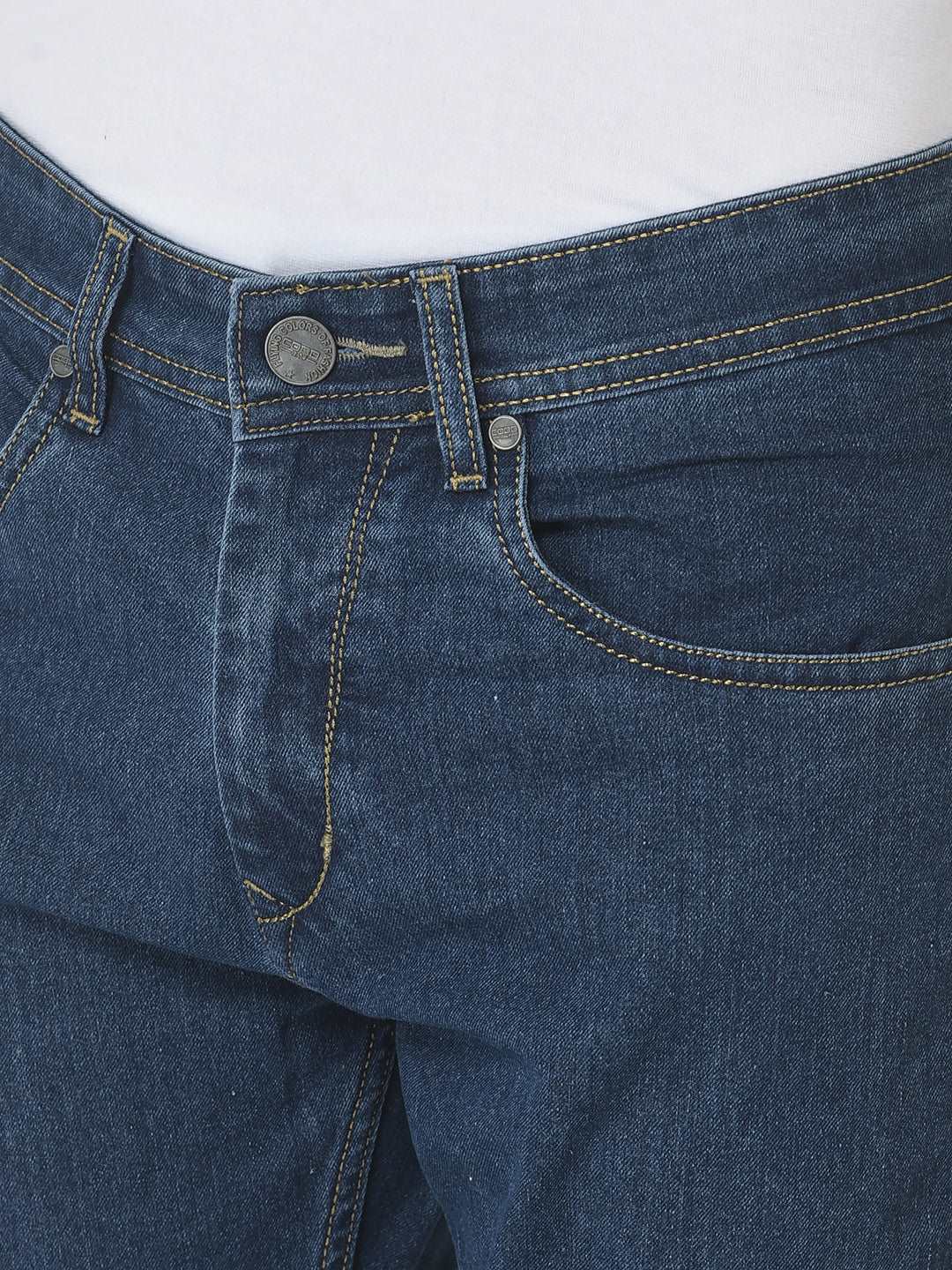 Cobb Blue Narrow Fit Jeans