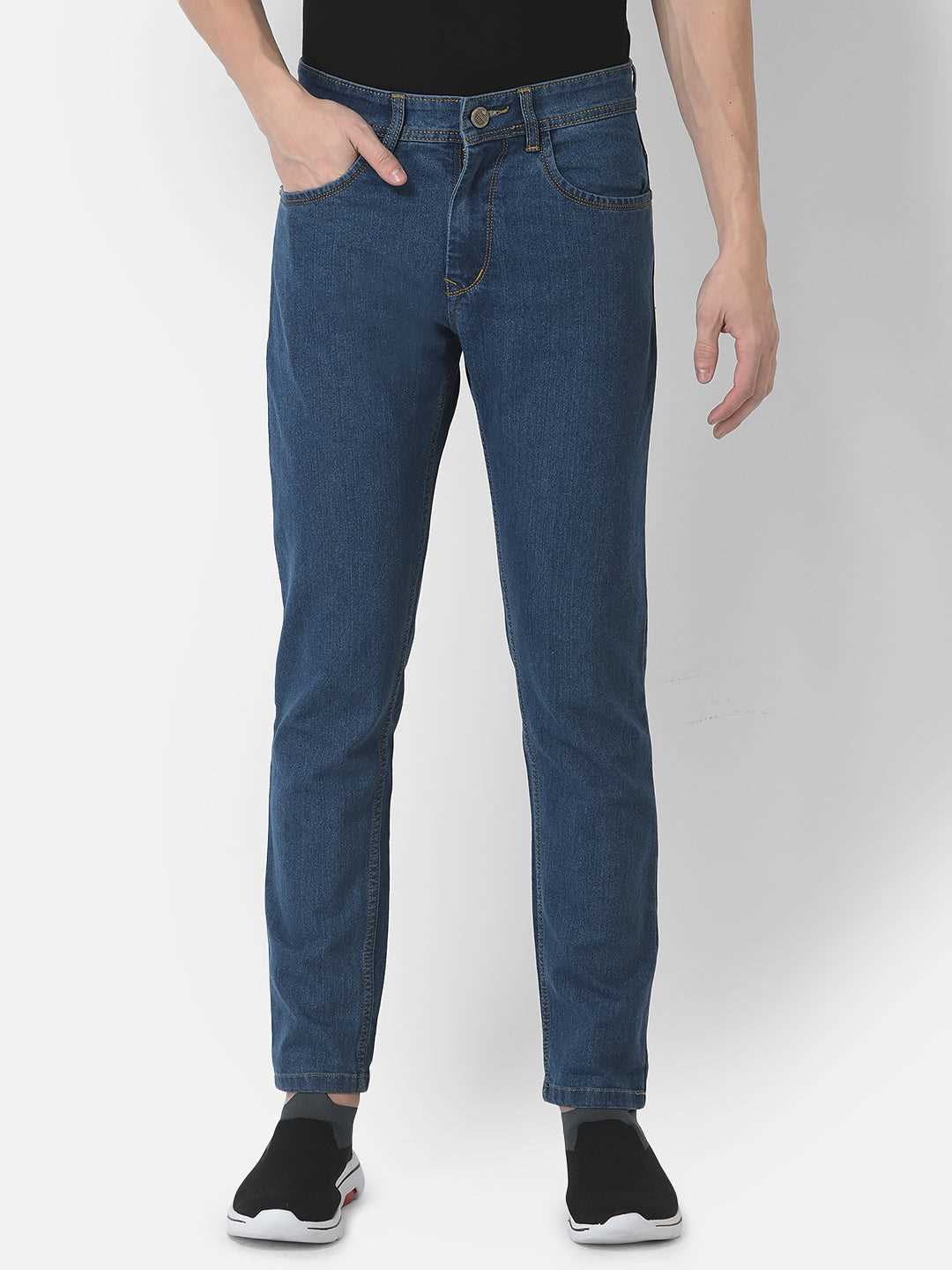 Cobb Blue Narrow Fit Jeans