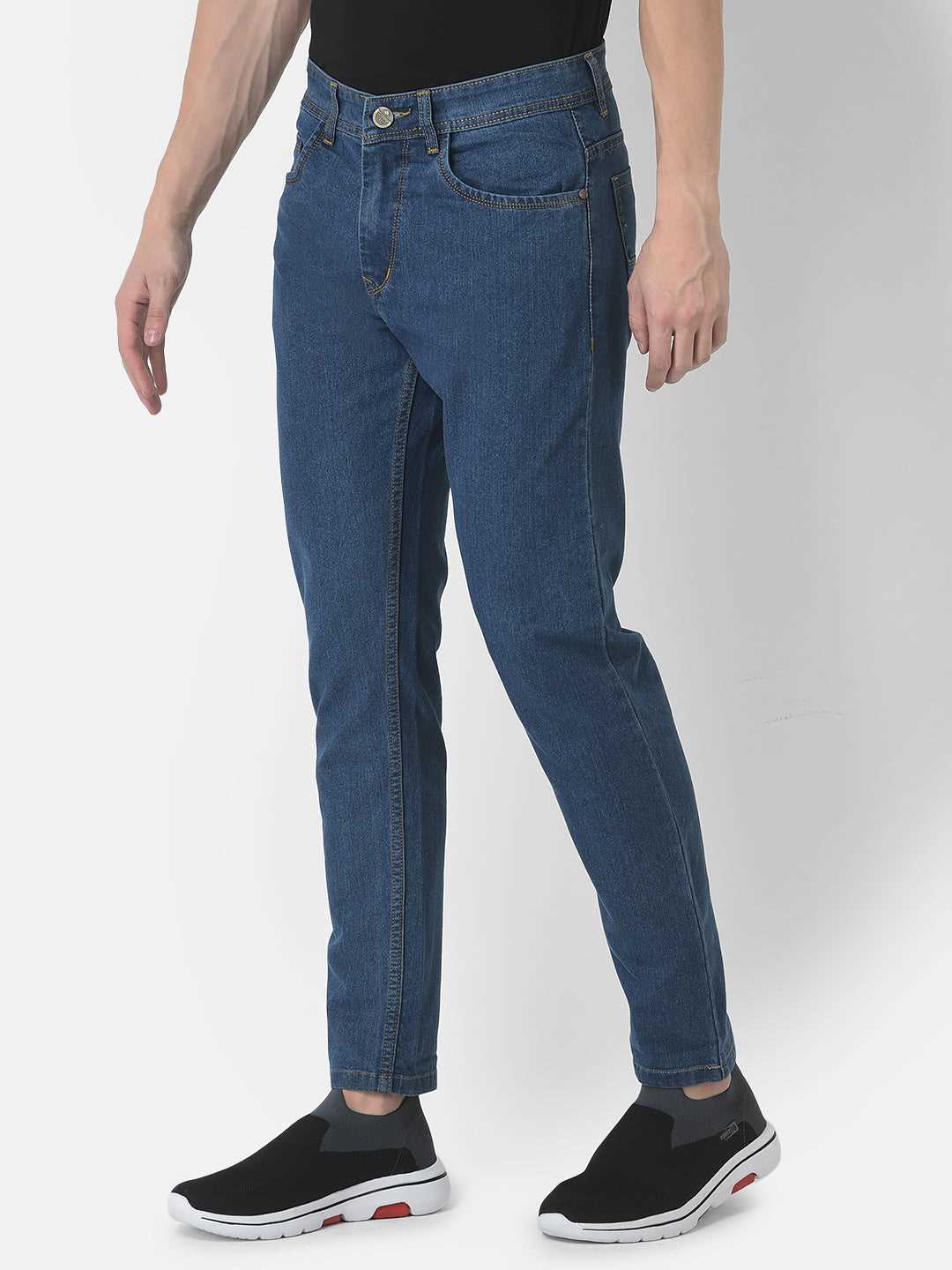 Cobb Blue Narrow Fit Jeans