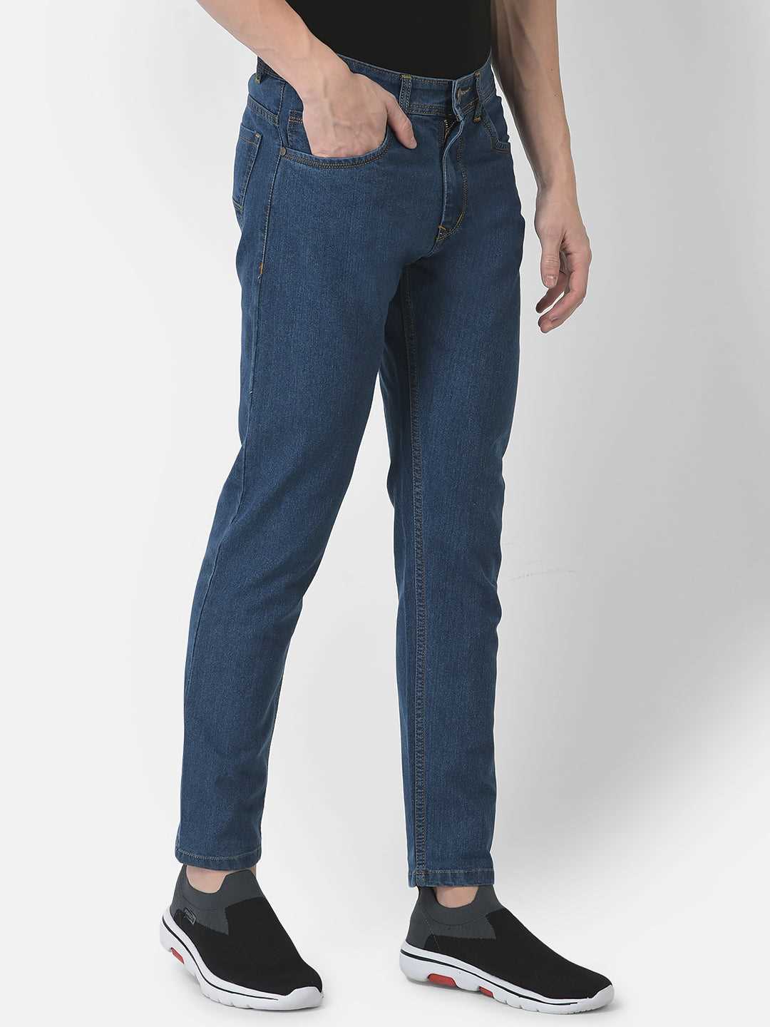 Cobb Blue Narrow Fit Jeans