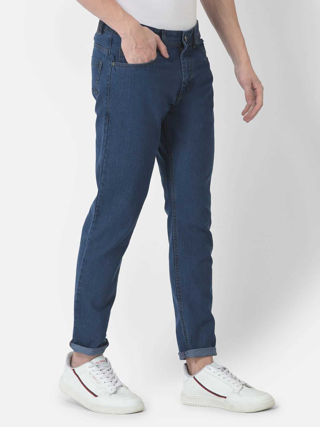 Cobb Blue Narrow Fit Jeans