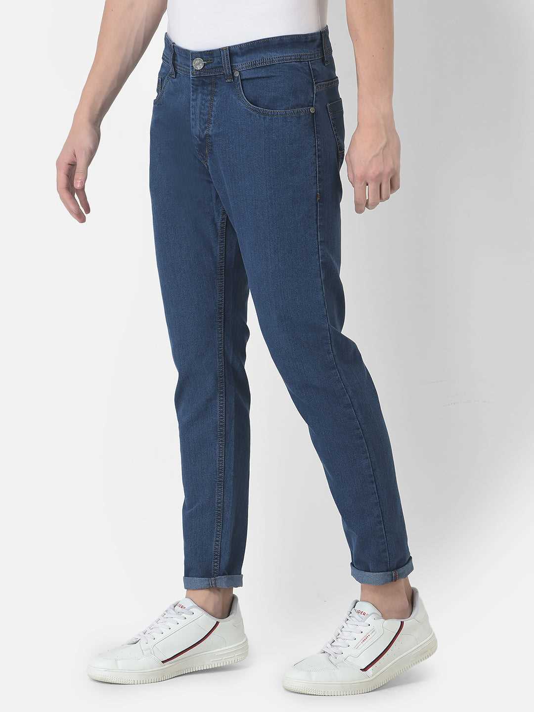 Cobb Blue Narrow Fit Jeans
