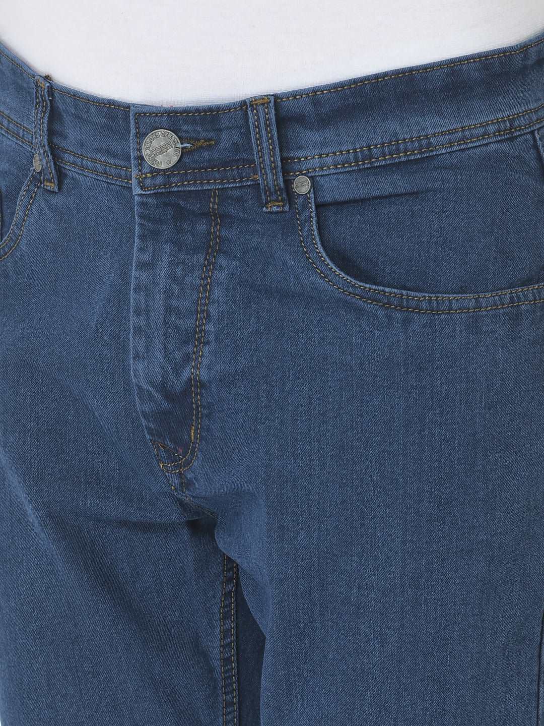 Cobb Blue Narrow Fit Jeans