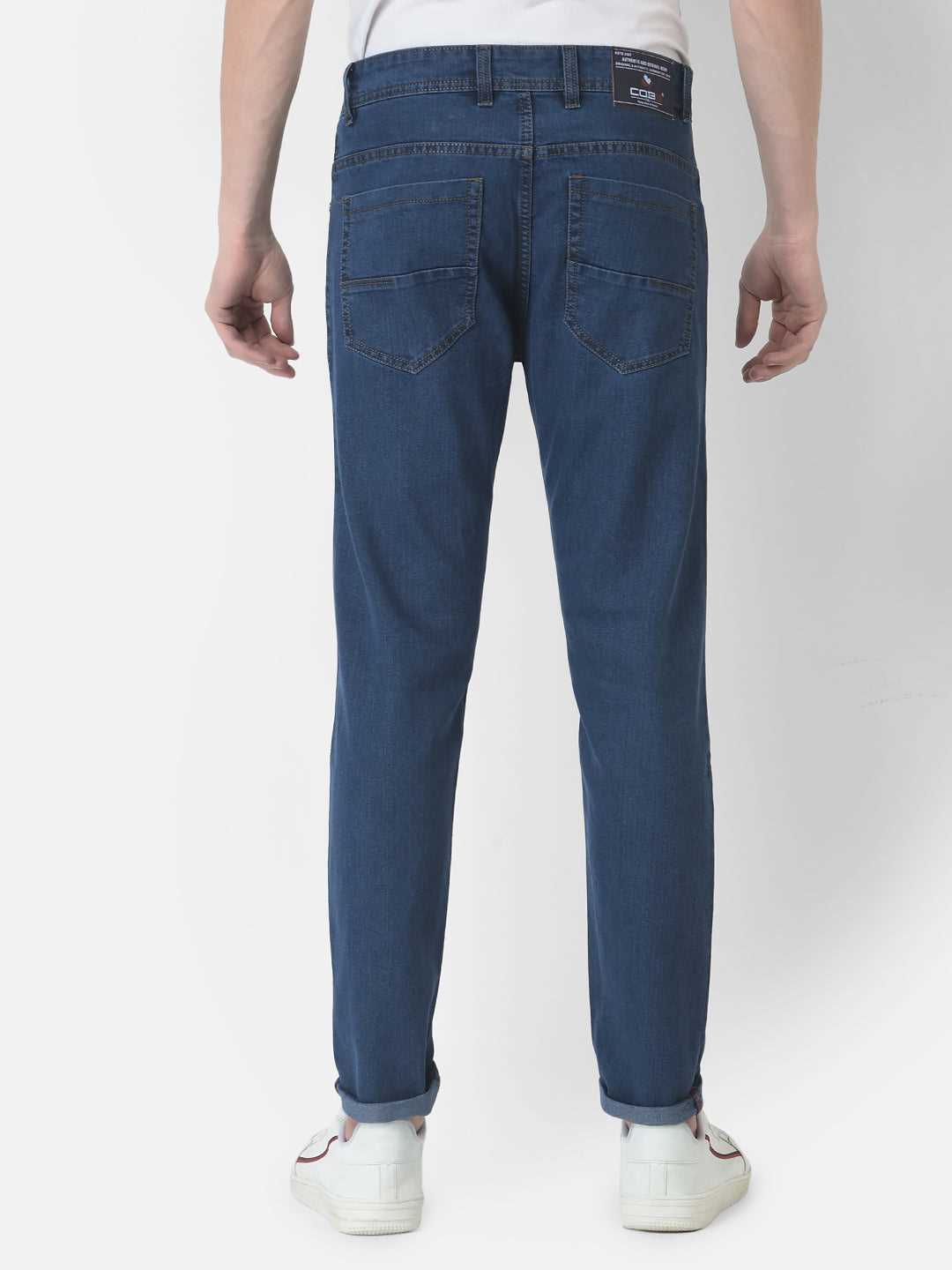 Cobb Blue Narrow Fit Jeans