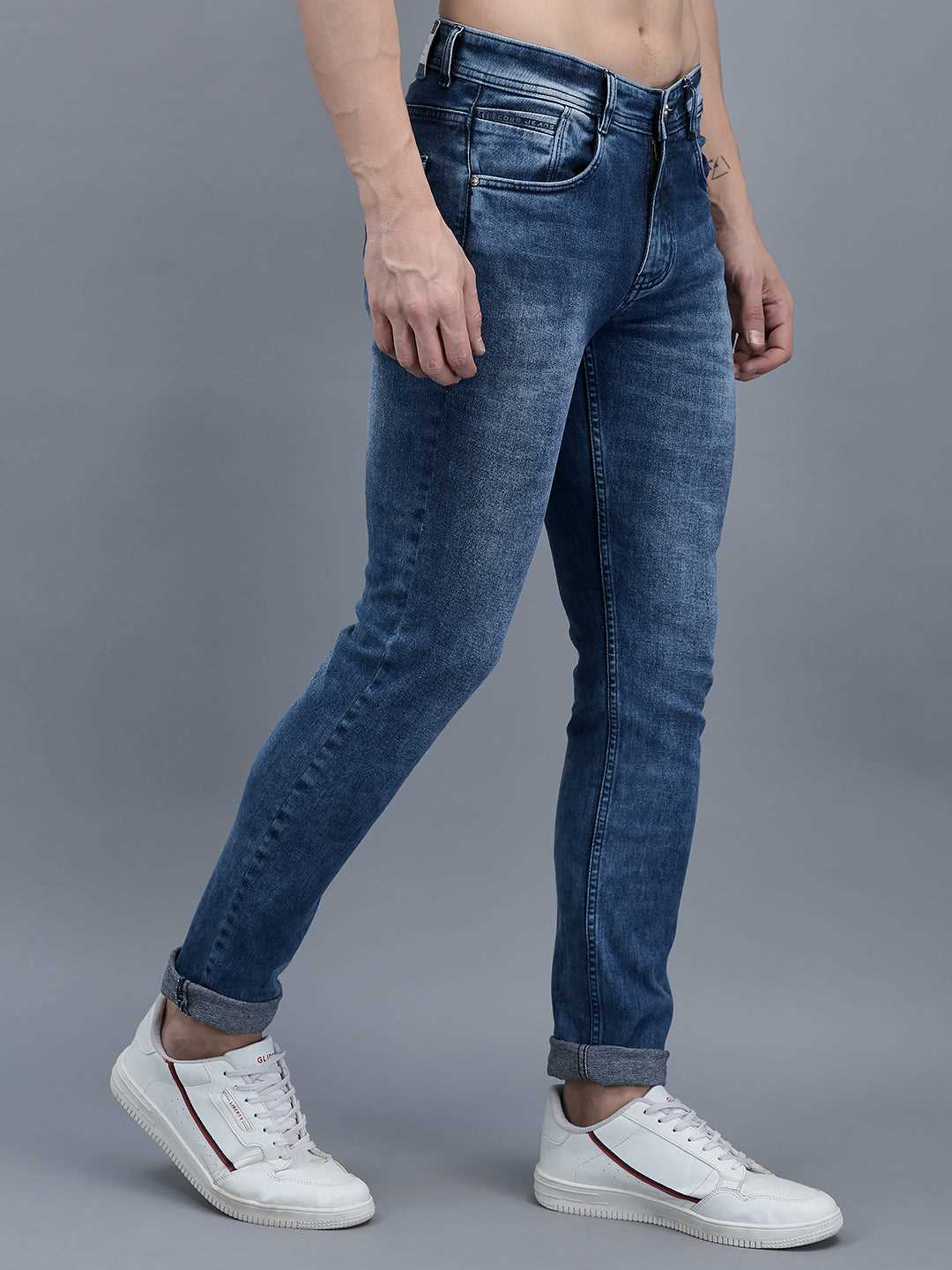 Cobb Blue Narrow Fit Jeans