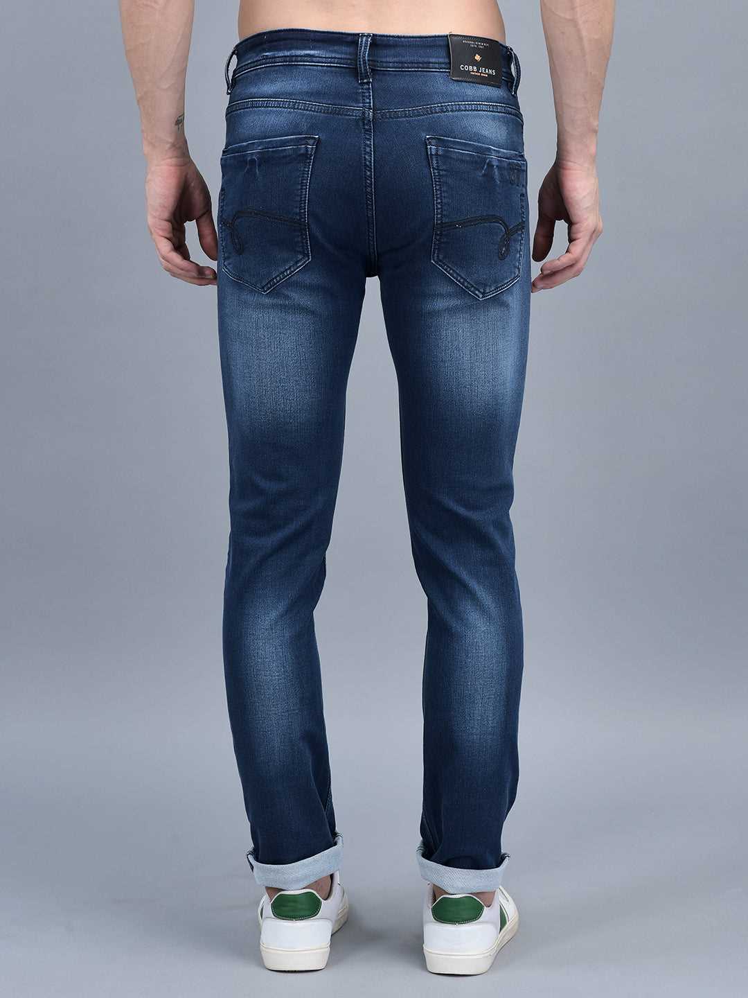 Cobb Blue Narrow Fit Jeans