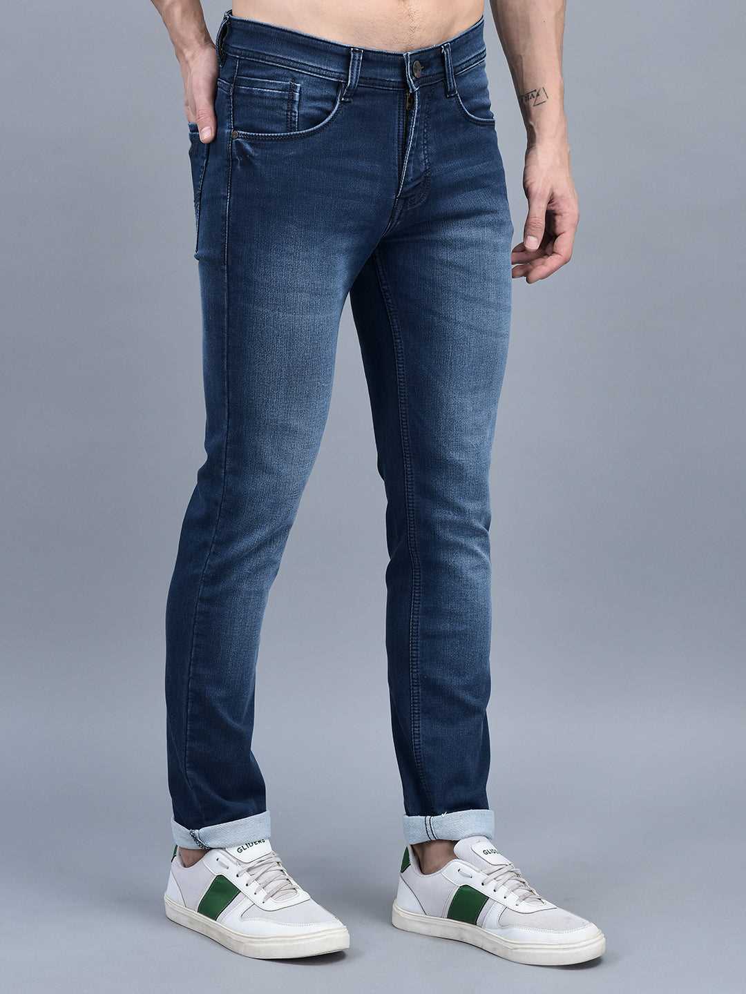 Cobb Blue Narrow Fit Jeans