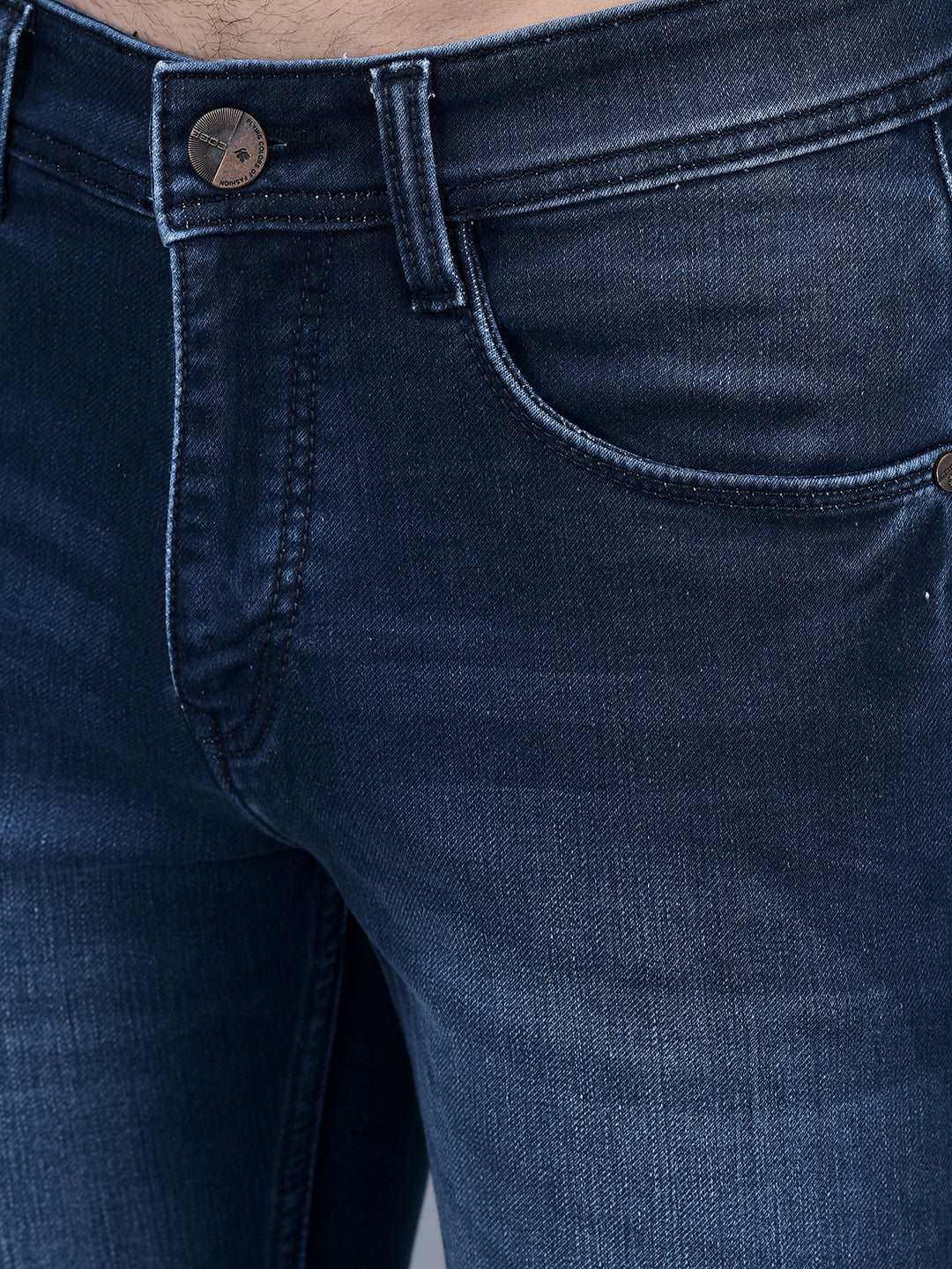 Cobb Blue Narrow Fit Jeans