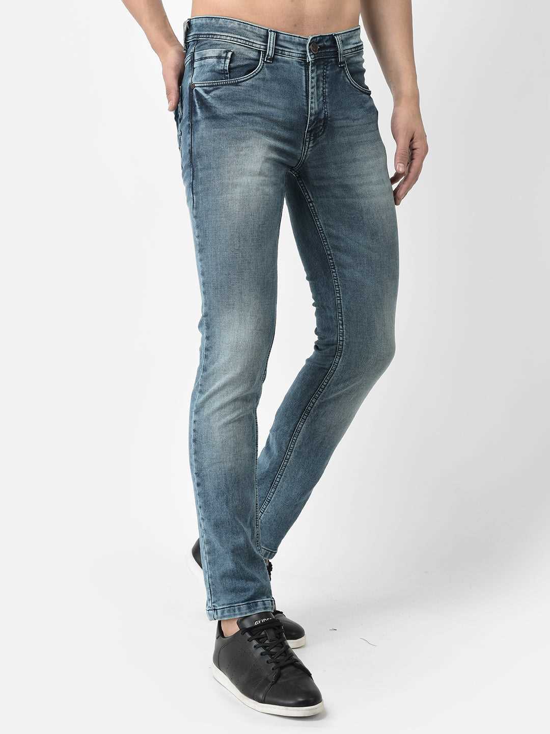 Cobb Blue Narrow Fit Jeans