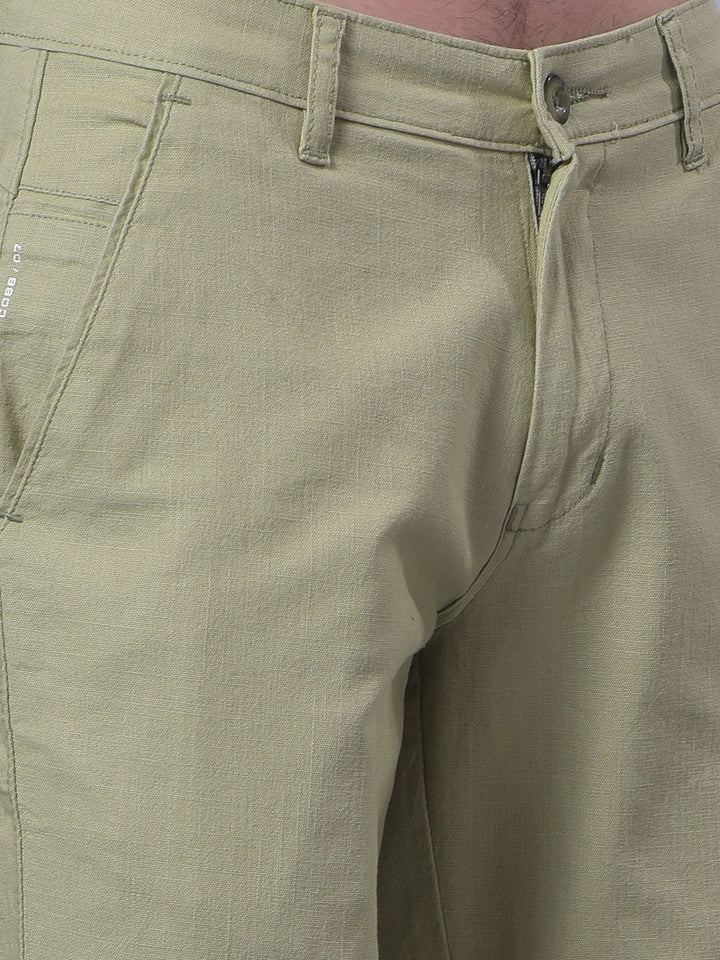 cobb pista linen ultra-fit casual trouser