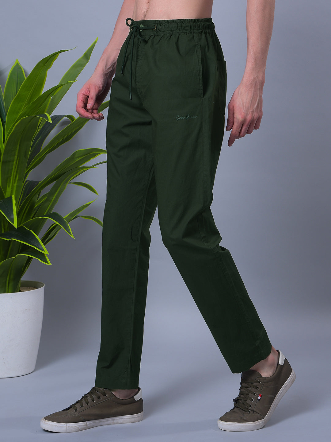 cobb solid dark olive four-pocket summer lower