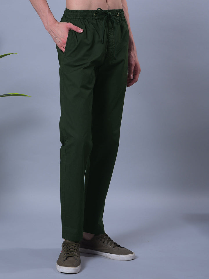 cobb solid dark olive four-pocket summer lower