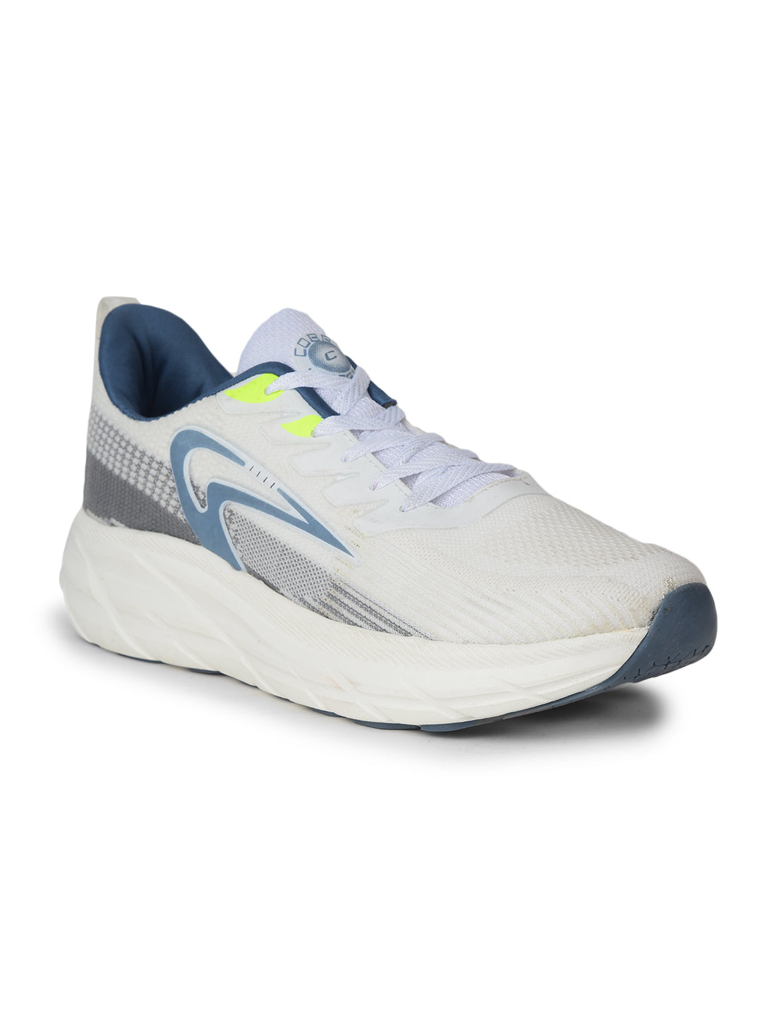 COBB MEN'S WHITE RUNNING SHOES