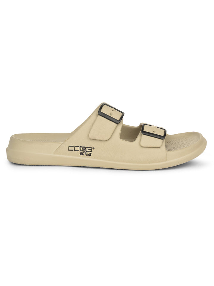 cobb men's beige sliders