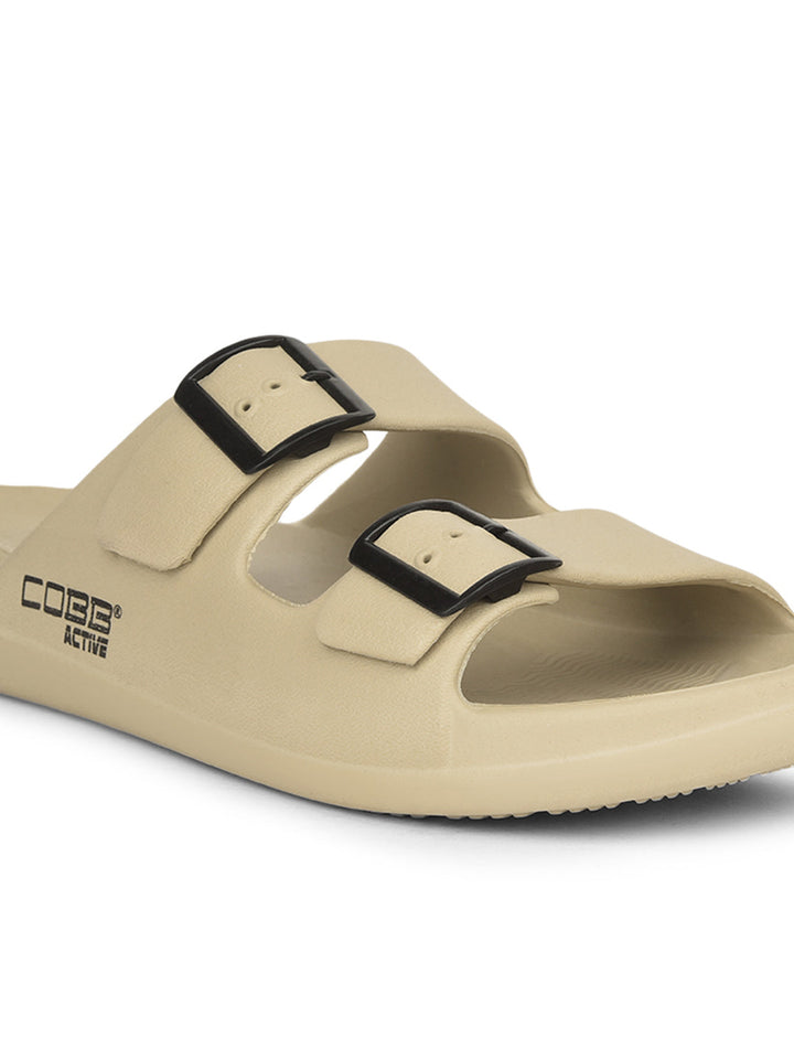 cobb men's beige sliders