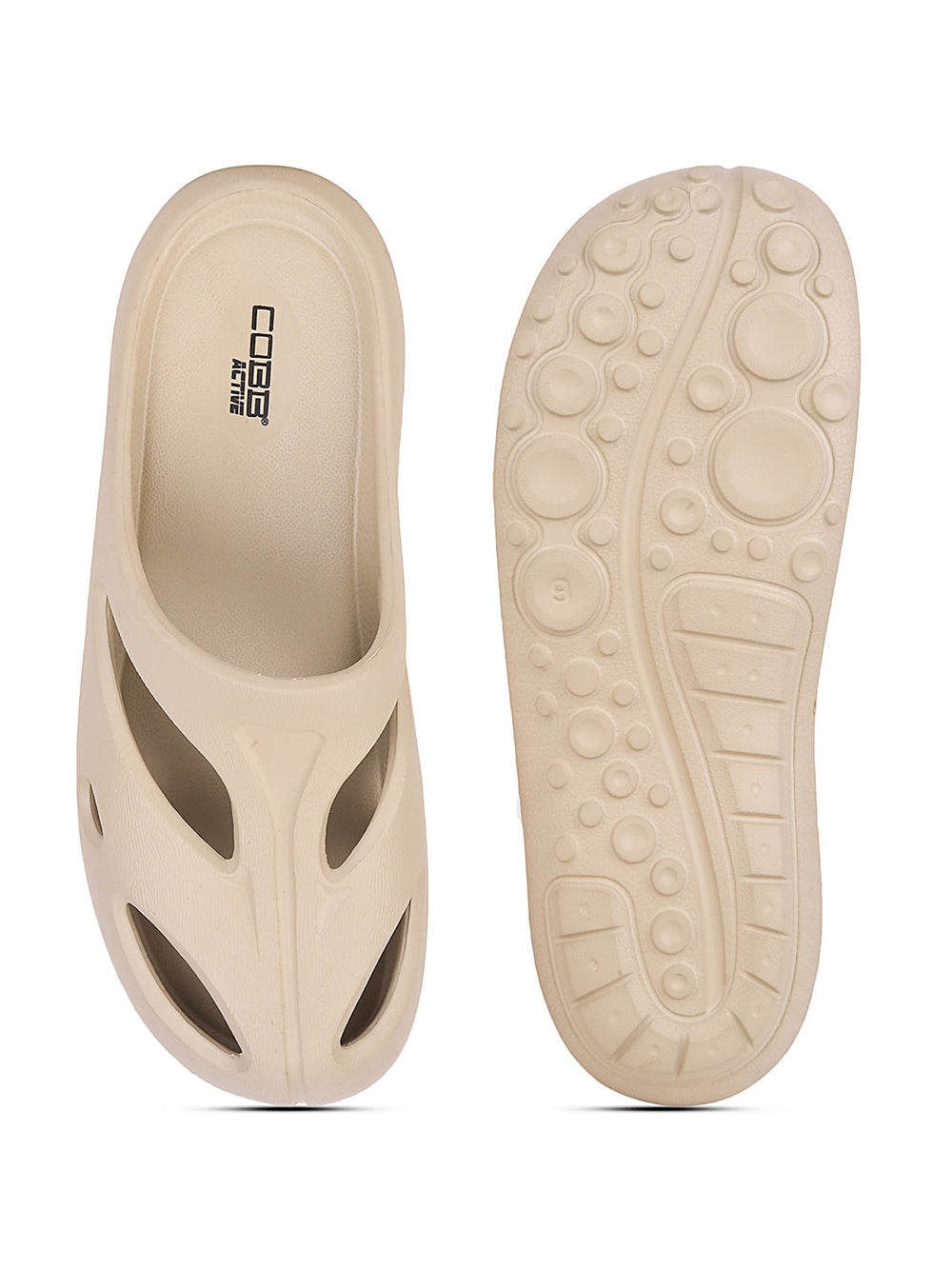 cobb men's beige sliders