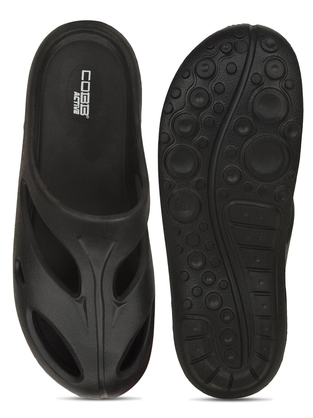 cobb men's black sliders