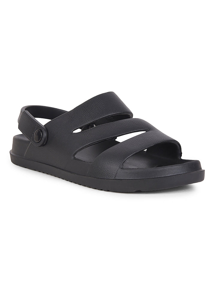 cobb men's black slider sandals