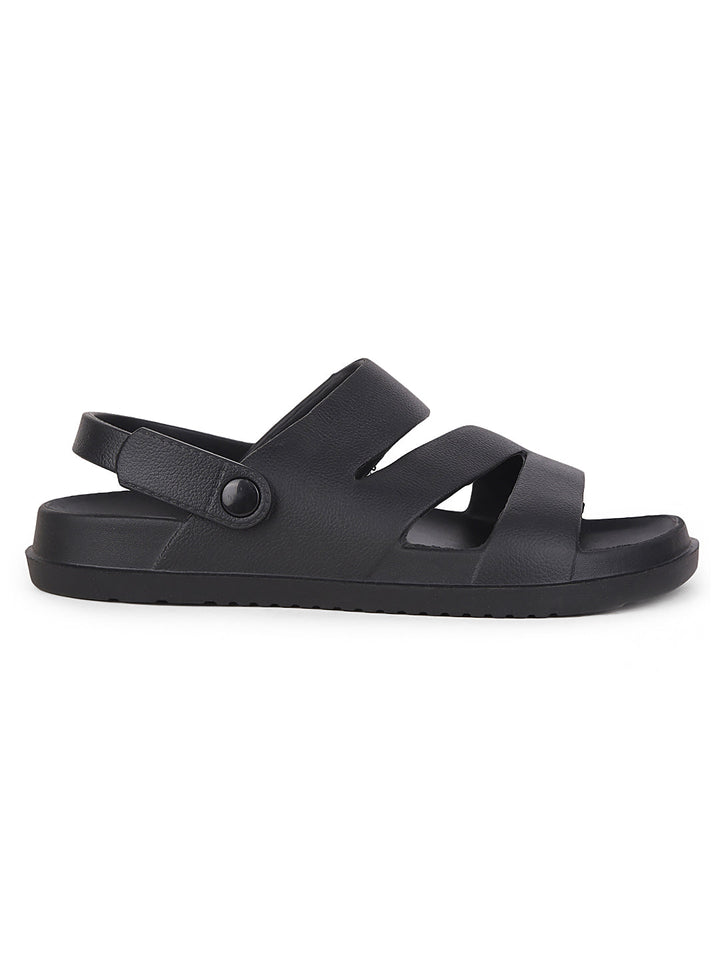 cobb men's black slider sandals