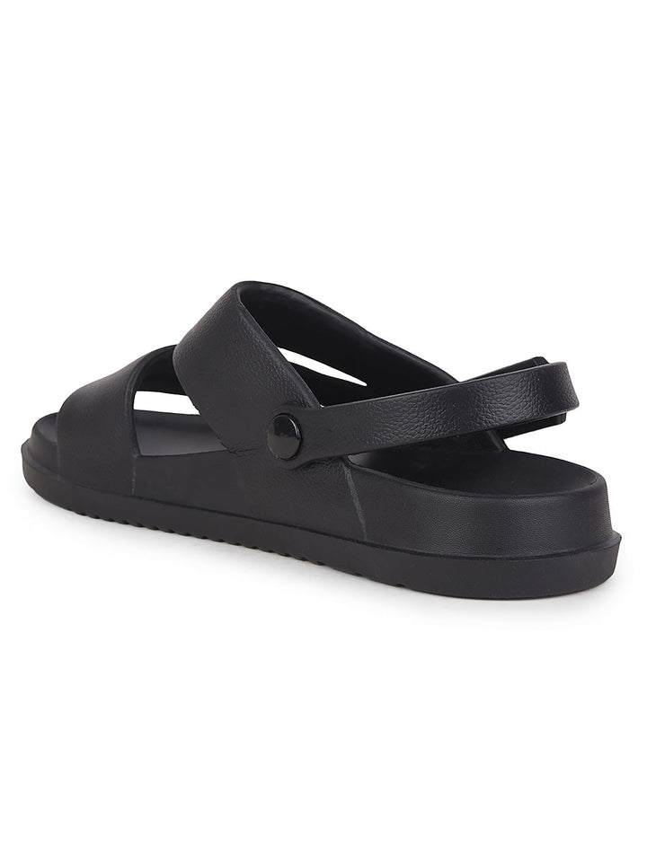 cobb men's black slider sandals