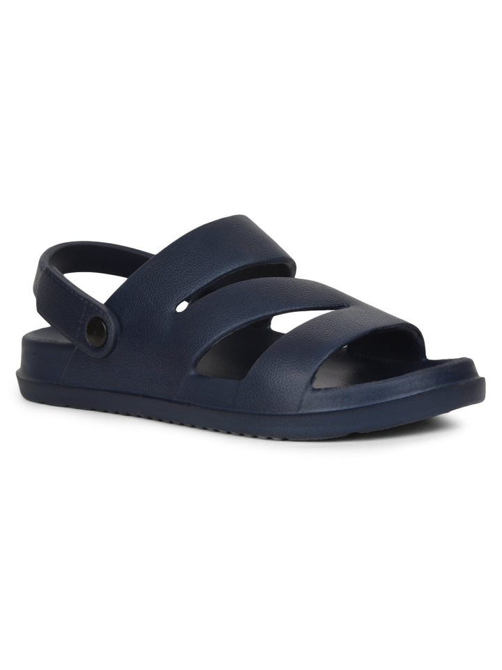 cobb men's navy blue slider sandals