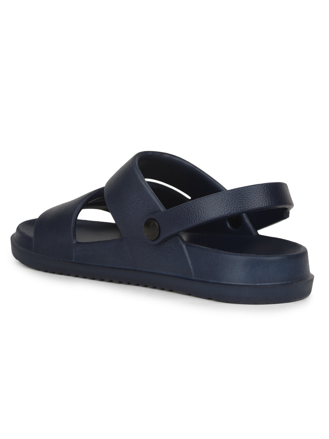 cobb men's navy blue slider sandals