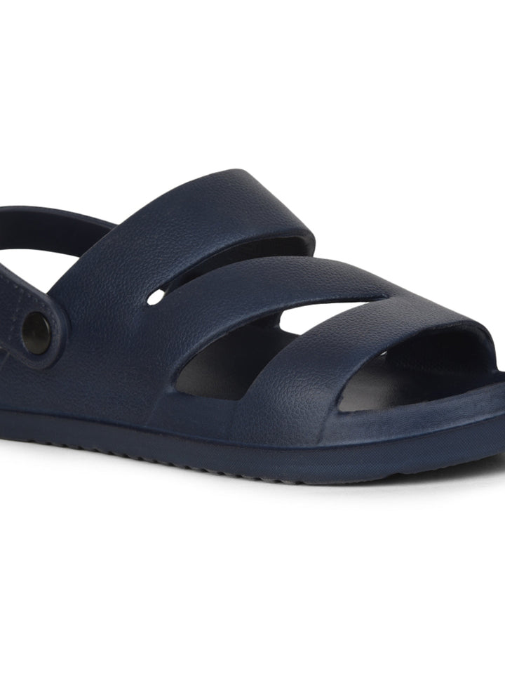 cobb men's navy blue slider sandals