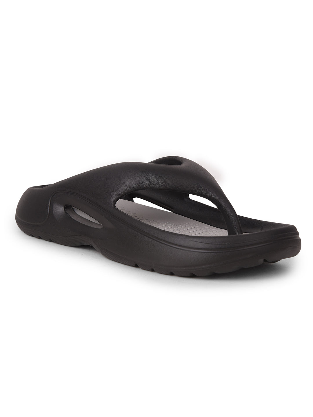 cobb men's black grey flip-flop