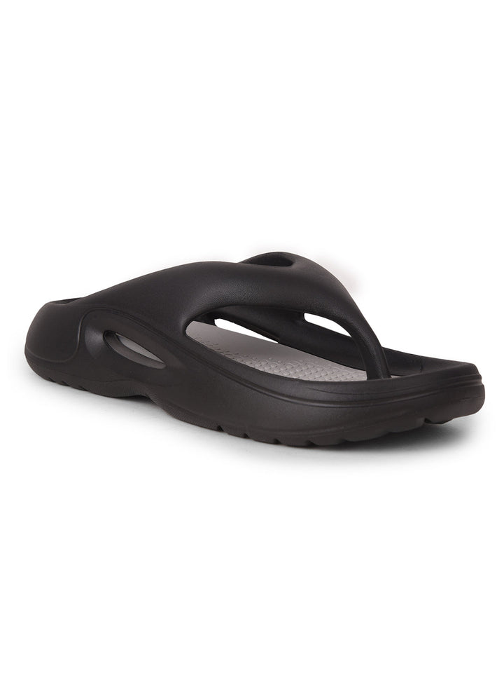 cobb men's black grey flip-flop