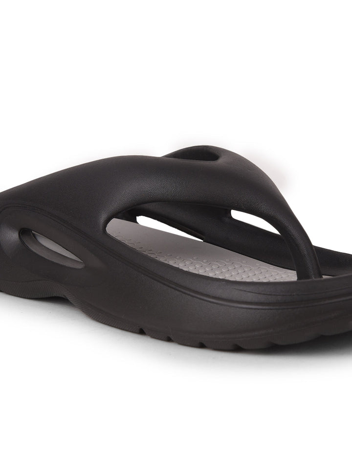 cobb men's black grey flip-flop