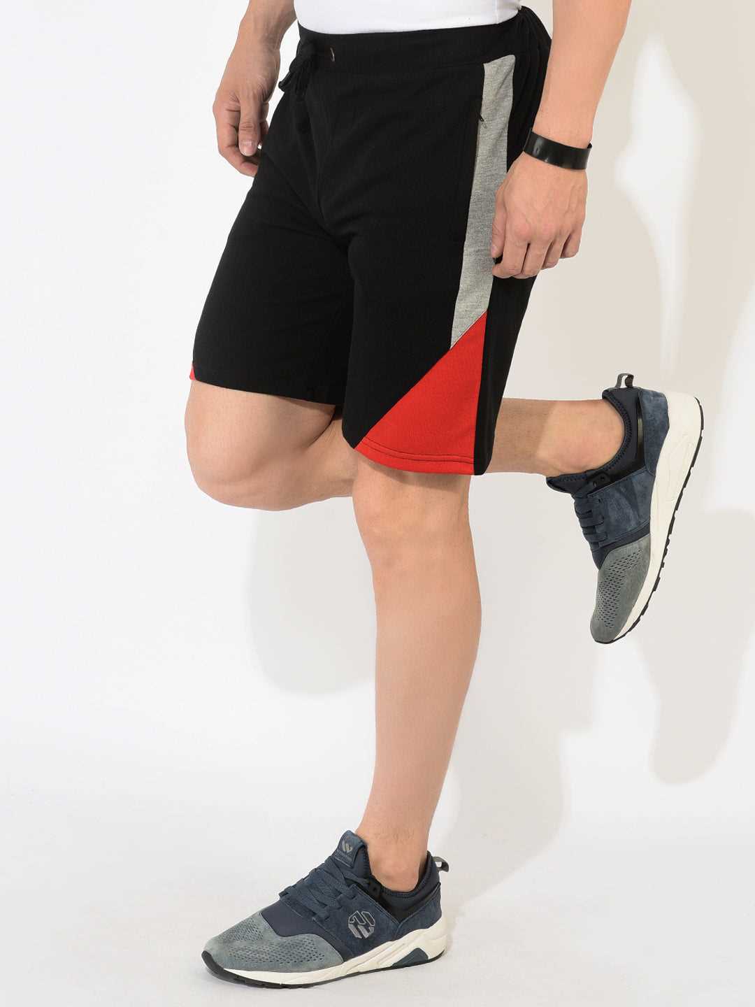 Cobb Black Solid Shorts