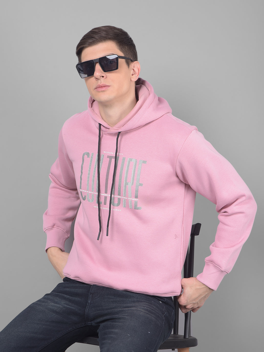 COBB PINK PRINTED CLASSIC HOODIE
