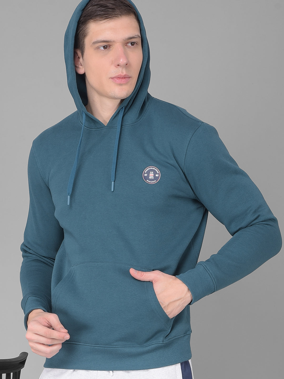 COBB SOLID TEAL CLASSIC HOODIE