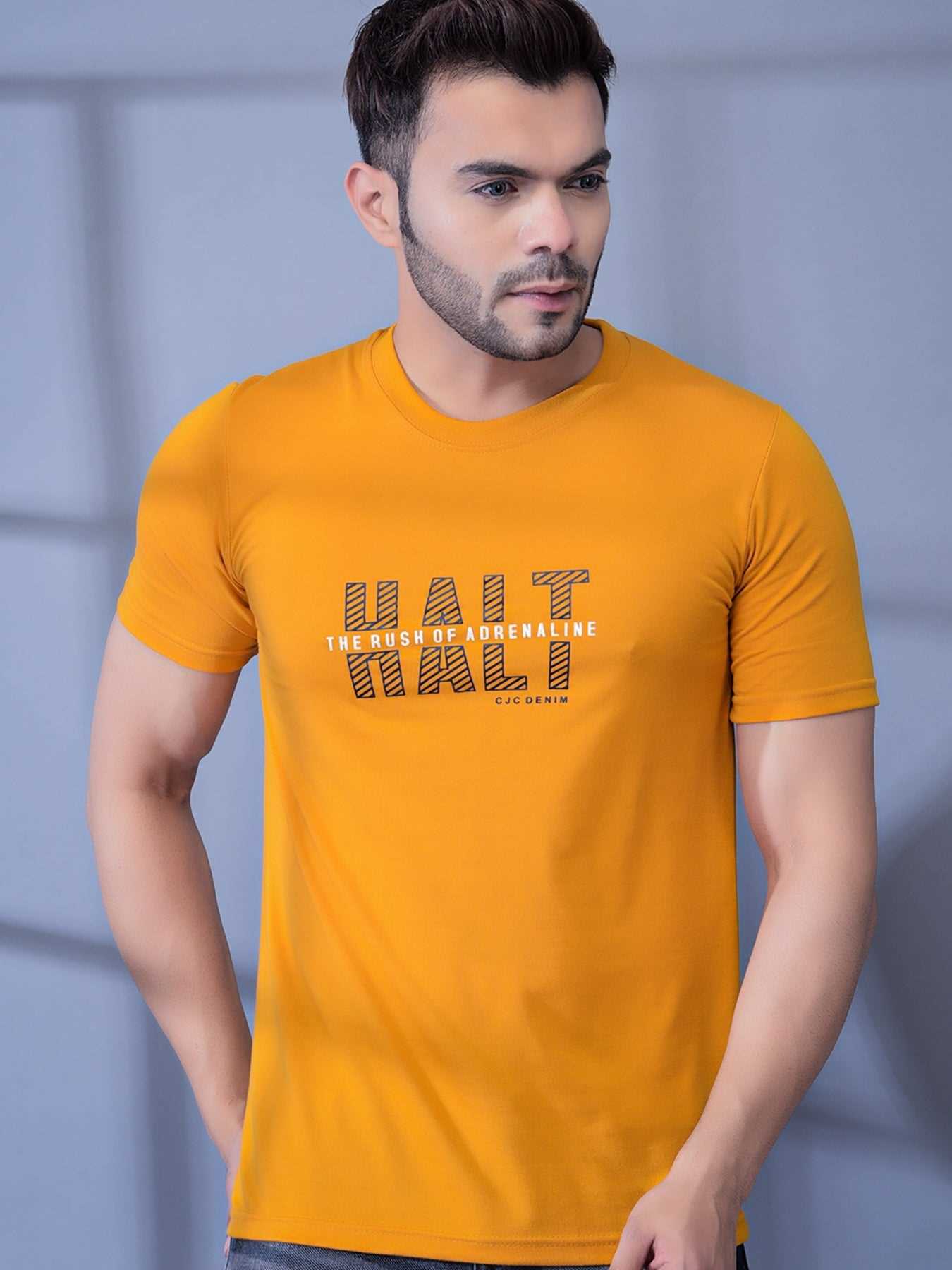 Cobb Assorted Printed Round Neck T-Shirt (Pack of 3)
