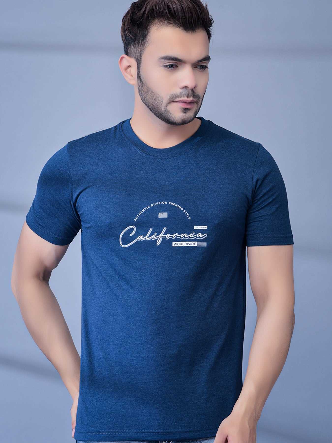 Cobb Assorted Printed Round Neck T-Shirt (Pack of 3)