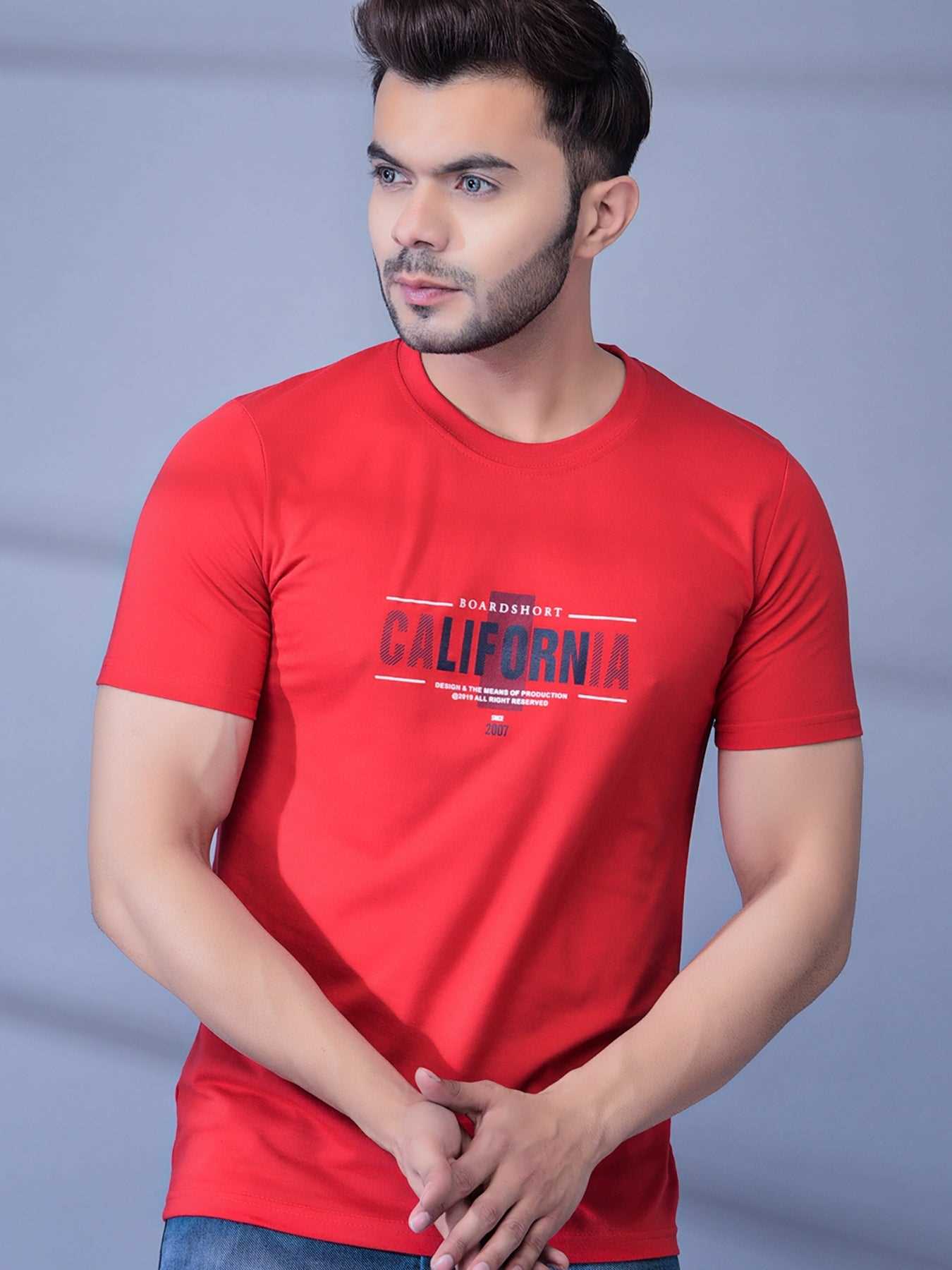 Cobb Assorted Printed Round Neck T-Shirt (Pack of 3)
