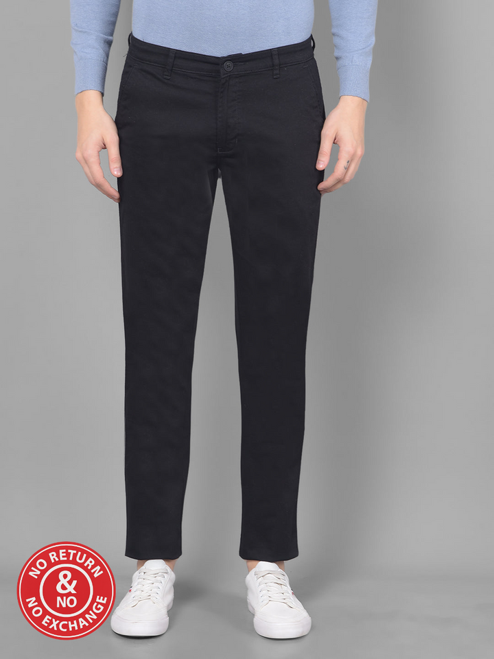 COBB BLACK SLIM FIT CHINOS