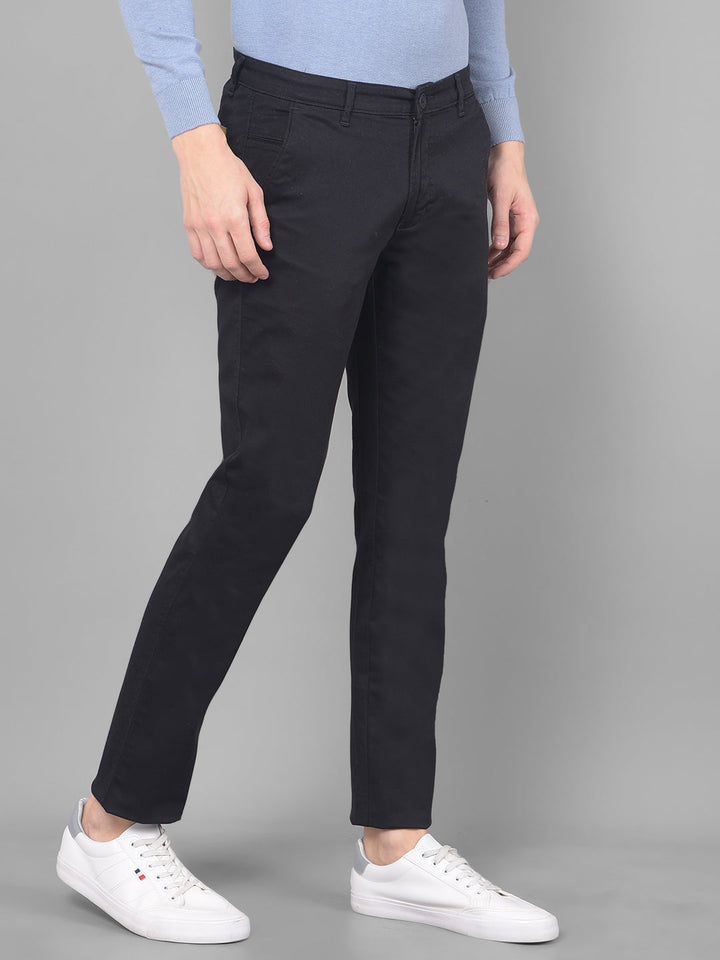 cobb black slim fit chinos